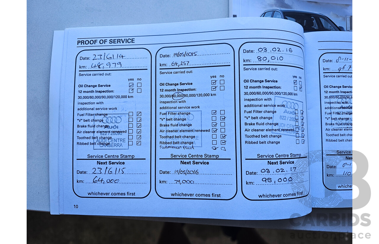 6/2011 Audi Q5 3.0 TDI Quattro 8R MY11 4d Wagon White 3.0L