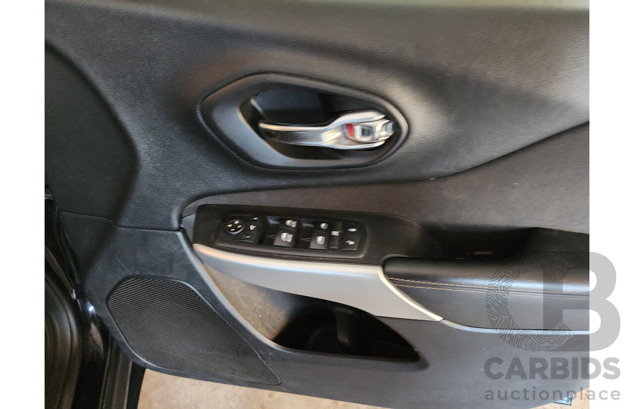 11/2018 Jeep Cherokee LONGITUDE (4x4) 4x4 KL MY18 4D Wagon Black 3.2L