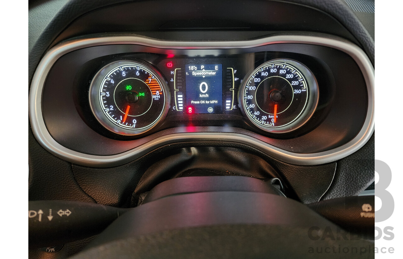 11/2018 Jeep Cherokee LONGITUDE (4x4) 4x4 KL MY18 4D Wagon Black 3.2L