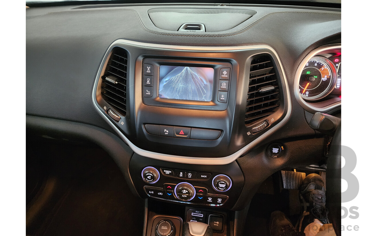 11/2018 Jeep Cherokee LONGITUDE (4x4) 4x4 KL MY18 4D Wagon Black 3.2L