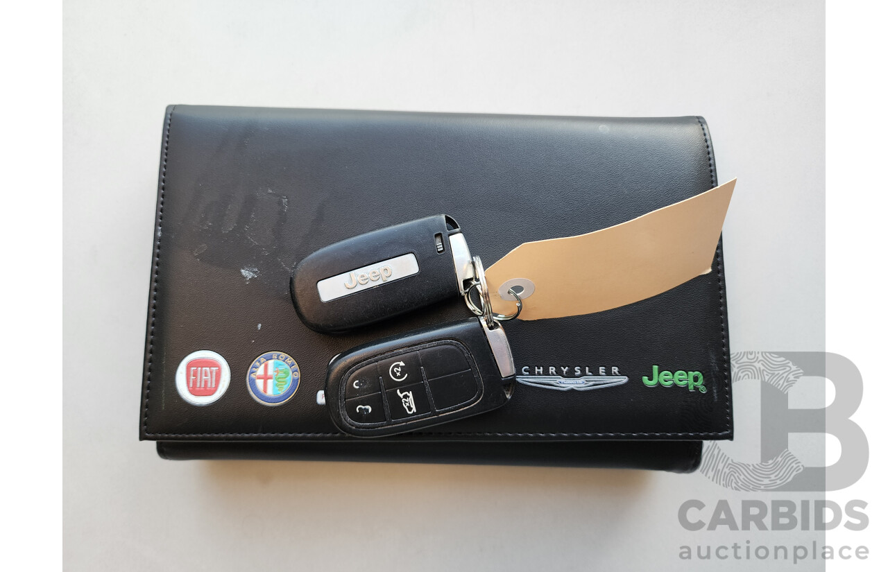 11/2018 Jeep Cherokee LONGITUDE (4x4) 4x4 KL MY18 4D Wagon Black 3.2L