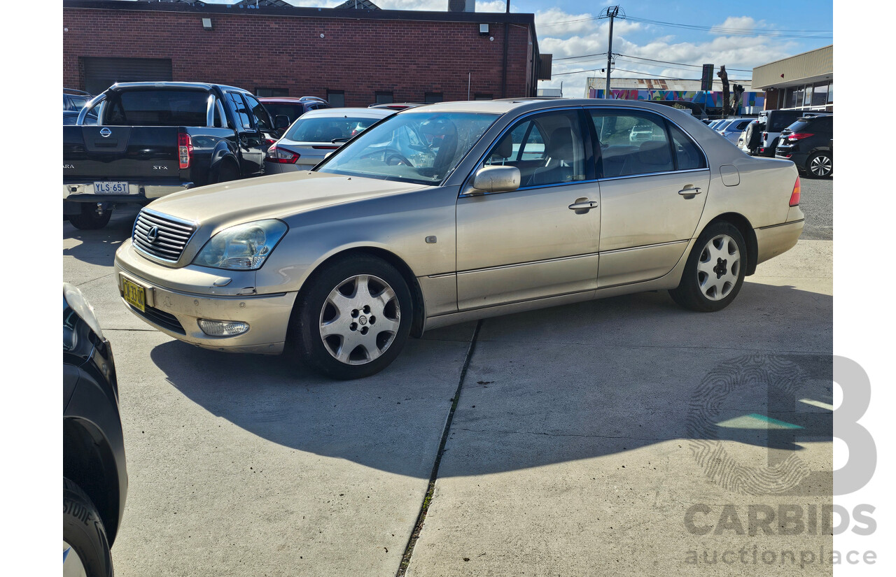 5/2001 Lexus Ls430  UCF30R 4d Sedan Beige 4.3L