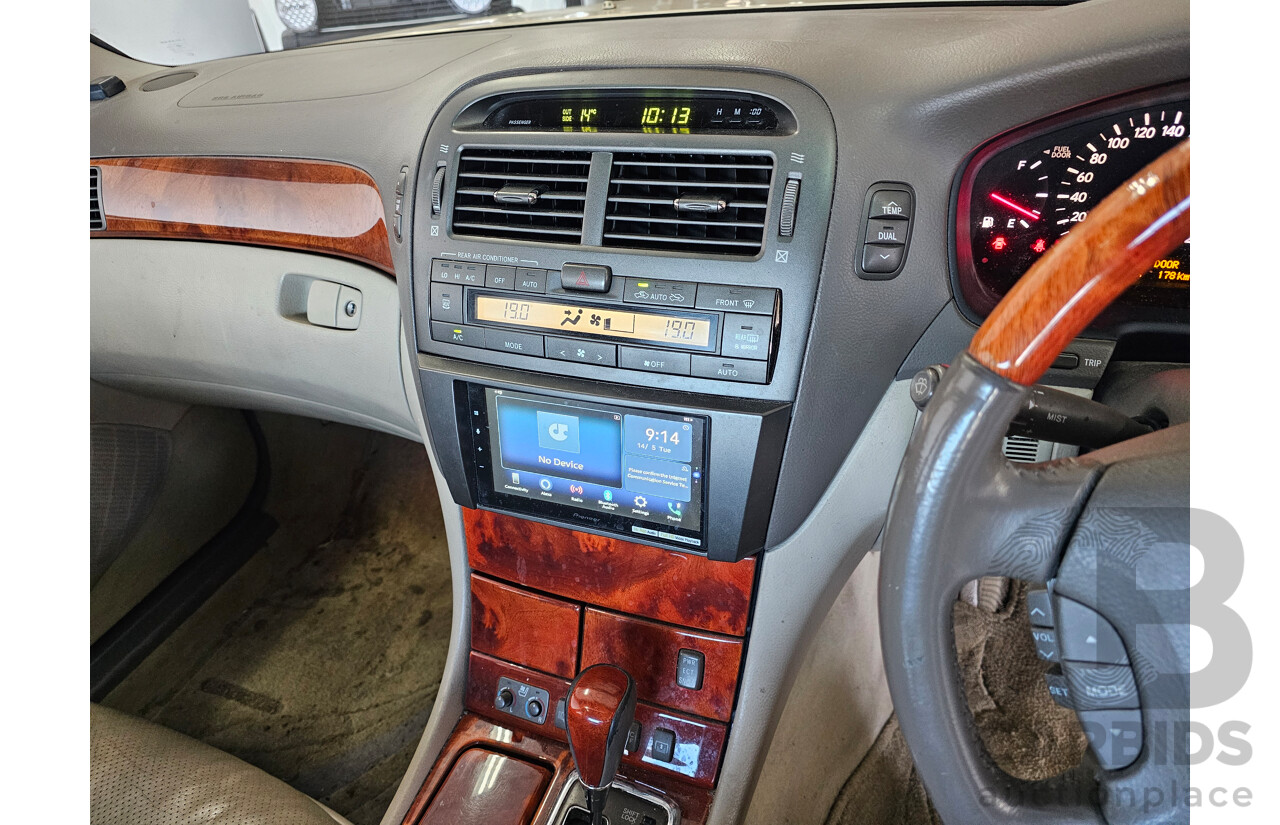 5/2001 Lexus Ls430  UCF30R 4d Sedan Beige 4.3L