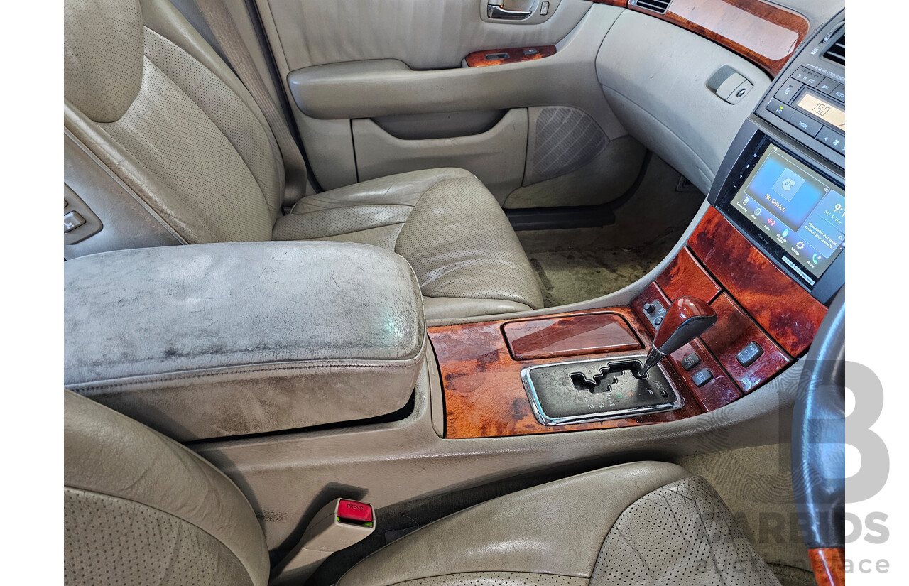 5/2001 Lexus Ls430  UCF30R 4d Sedan Beige 4.3L