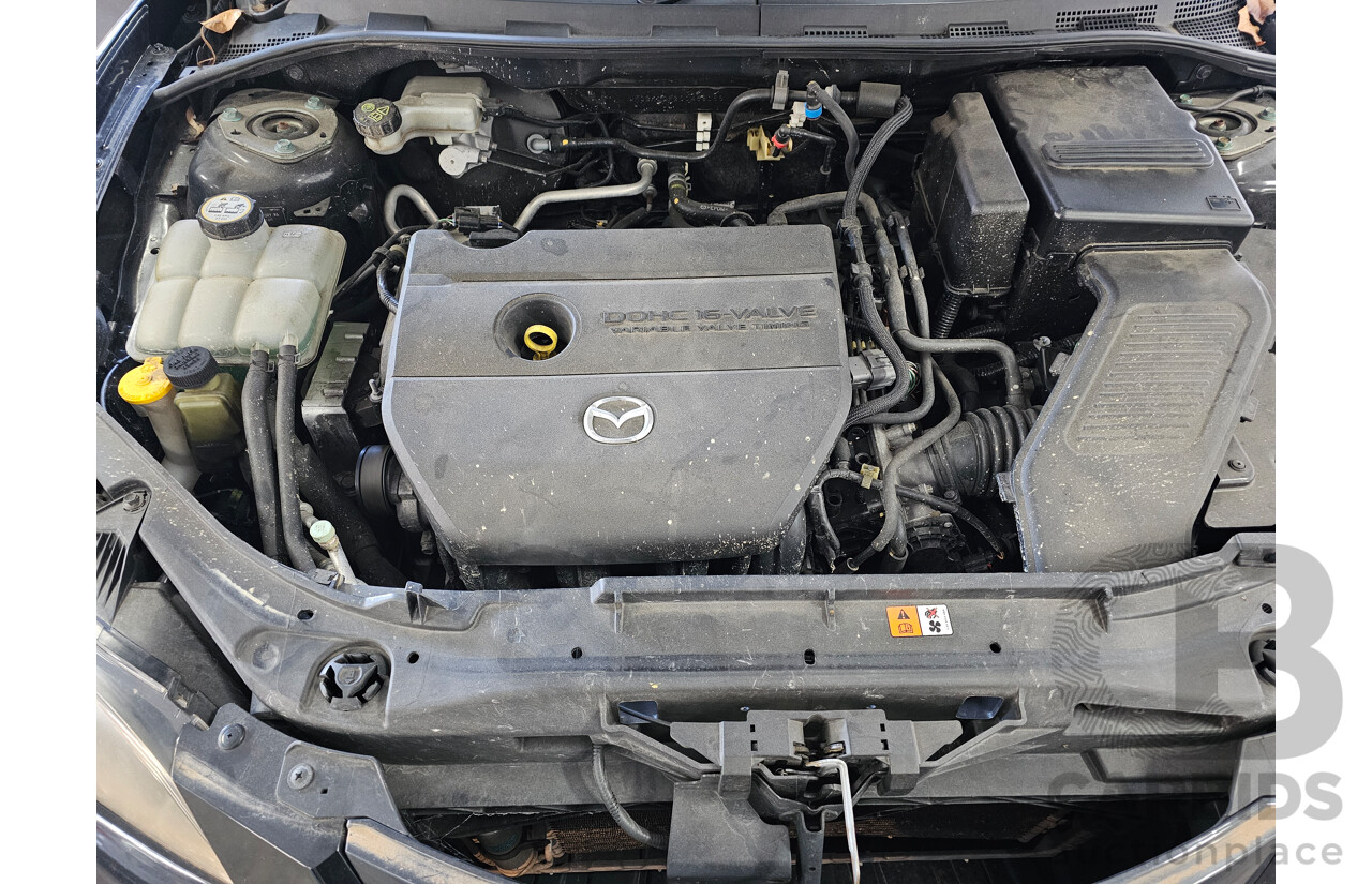 12/2008 Mazda Mazda3 MAXX BK MY06 UPGRADE 4d Sedan Black 2.0L