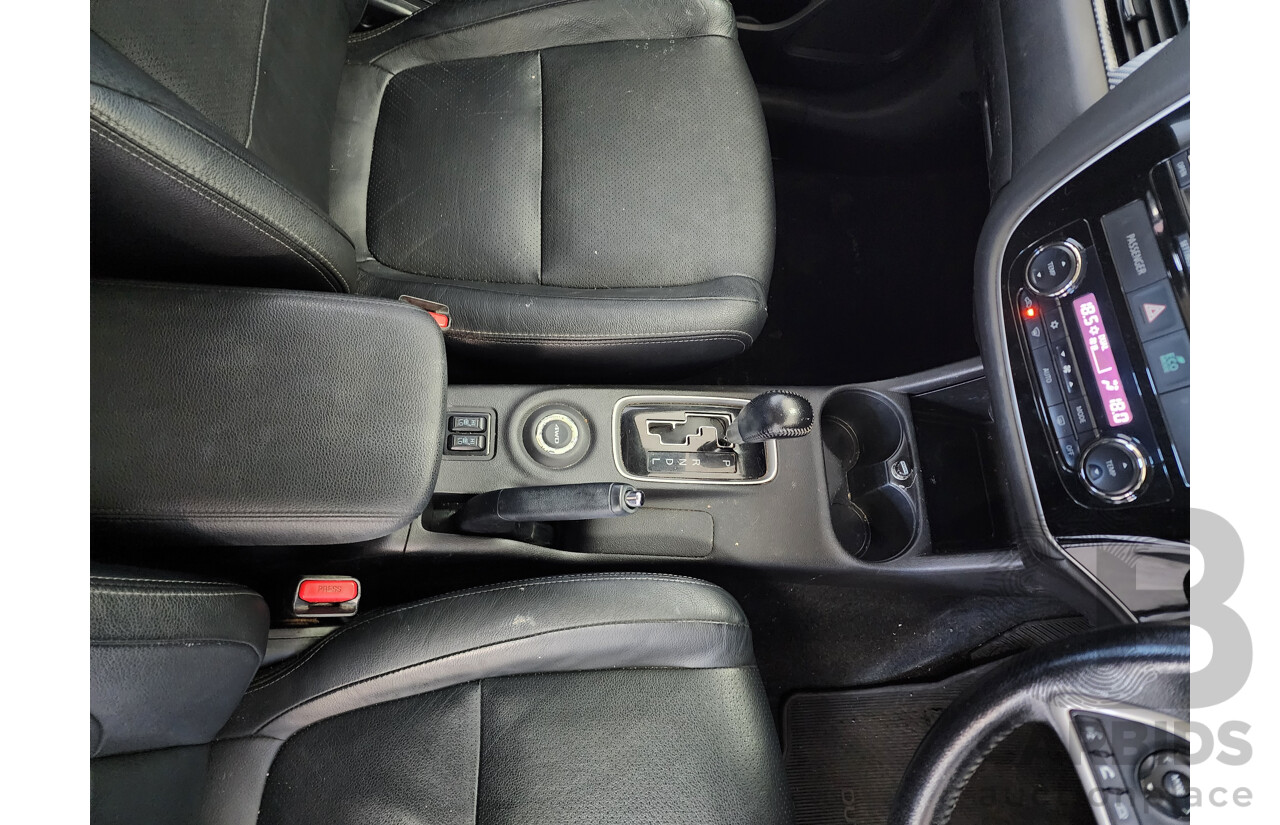 10/2014 Mitsubishi Outlander ASPIRE (4x4) AWD ZJ MY14 4D Wagon Grey 2.3L