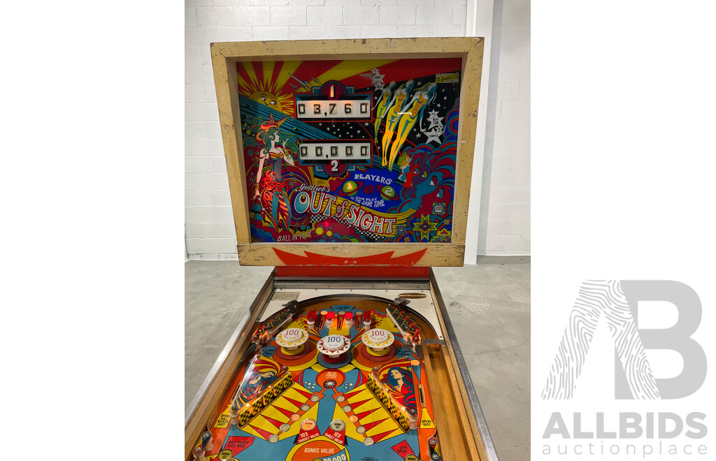 Out of Sight by D.Gottlieb & CO. Pinball Machine