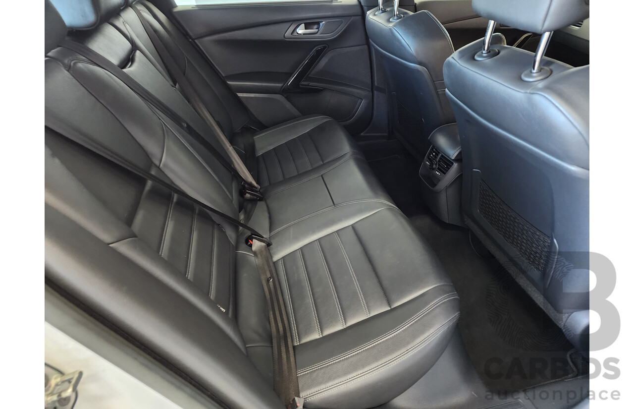 08/2013 Peugeot 508 ACTIVE 1.6T FWD MY13 4D Sedan White 1.6L