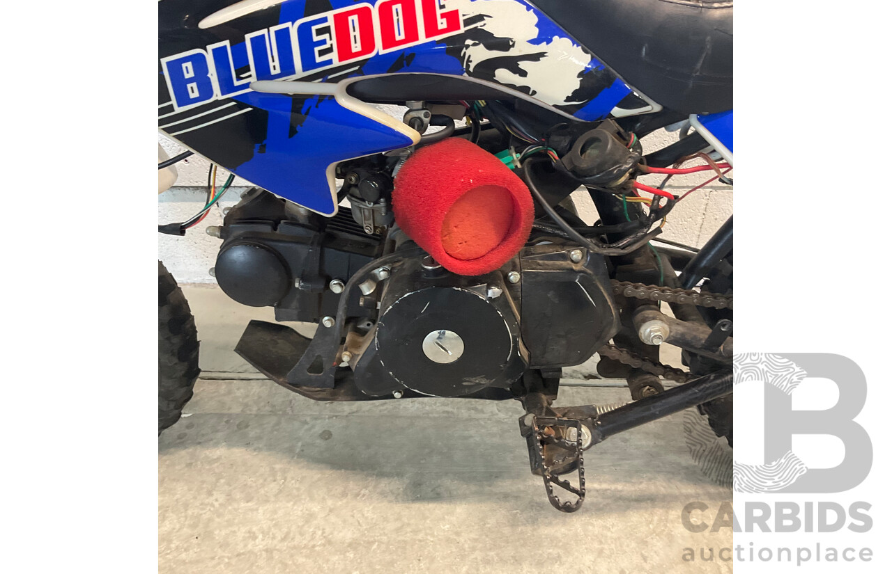 BLUE DOG PeeWee Dirt Bike