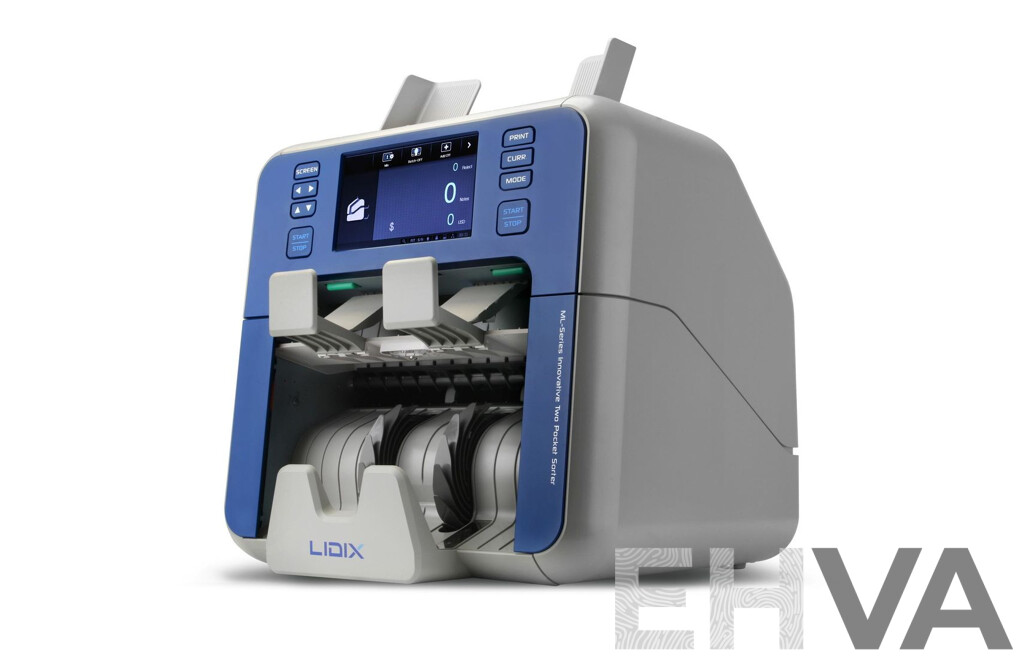 LIDIX ML-2V Mixed Banknote Value Counter/Sorter Plus Counterfeit Detection - ORP$4,999.00