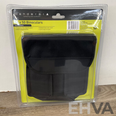 WANDERER Binoculars 10x50 - Lot of 3