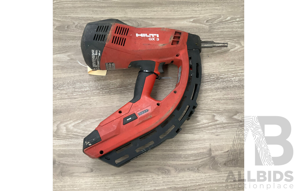 HILTI GX3 Gas-actuated Nailer - ORP$1,849.00