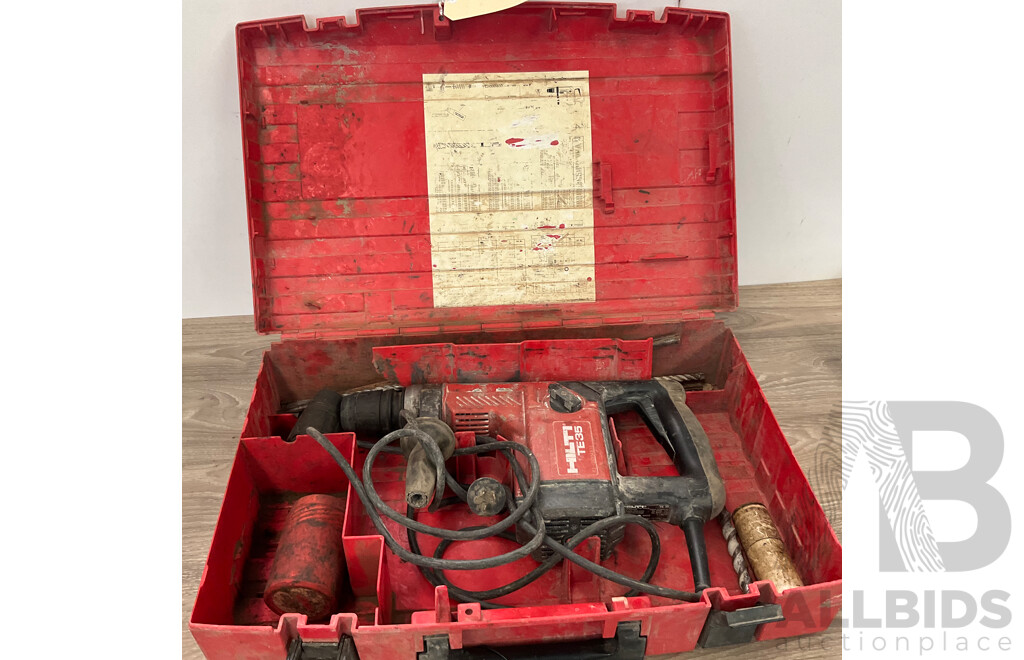 HILTI TE35 Hammer Drill