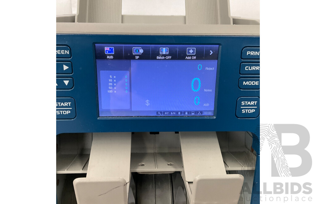 LIDIX ML-2V ML-2V Mixed Banknote Value Counter/Sorter Plus Counterfeit Detection - ORP$4,999.00