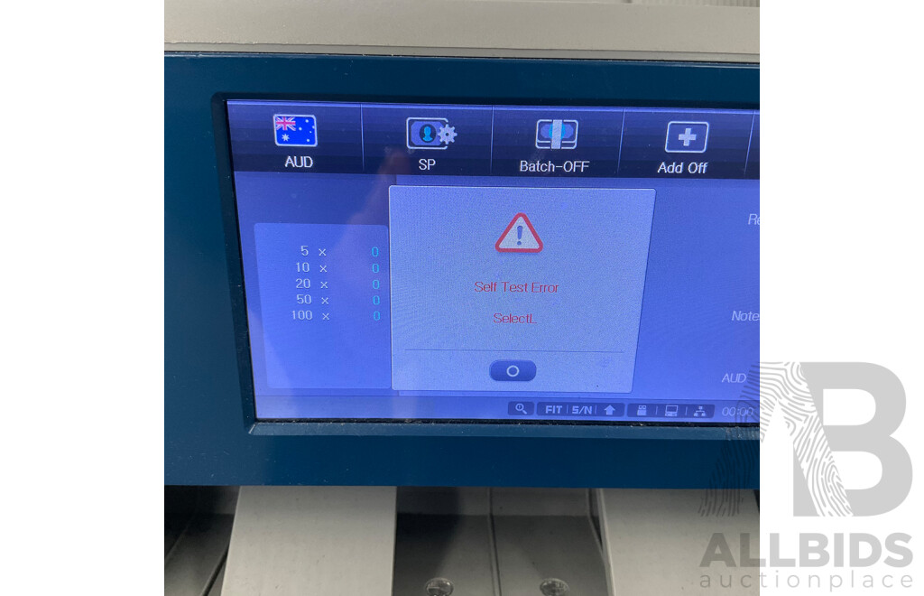 LIDIX ML-2V ML-2V Mixed Banknote Value Counter/Sorter Plus Counterfeit Detection - ORP$4,999.00