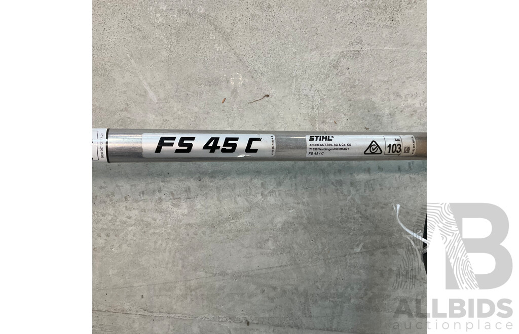 STIHL FS45C Petrol Grass Trimmer - Lot 1538003 | ALLBIDS