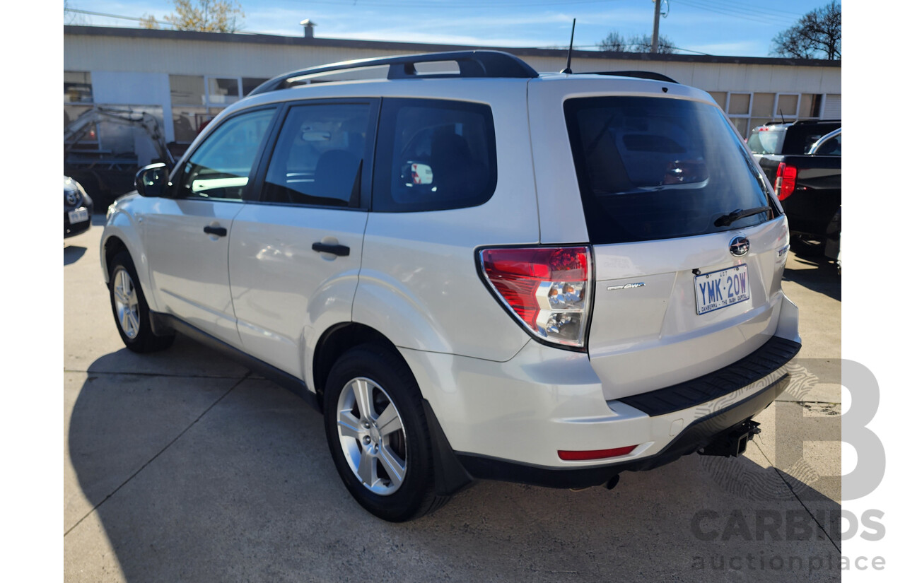 02/2012 Subaru Forester X AWD MY12 4D Wagon White 2.5L