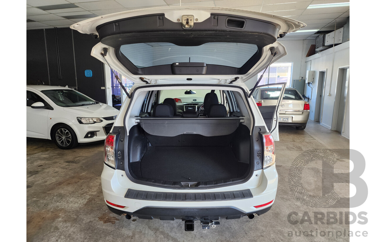02/2012 Subaru Forester X AWD MY12 4D Wagon White 2.5L