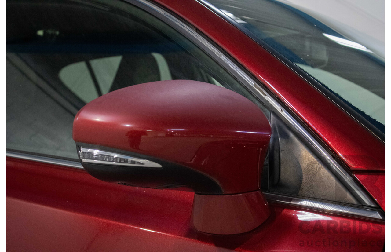 4/2012 Lexus CT200h Hybrid F-Sport ZWA10R 5d Hatchback Red 1.8L