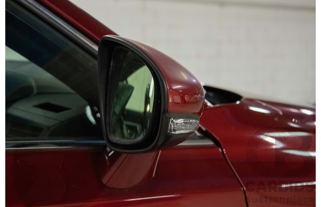 4/2012 Lexus CT200h Hybrid F-Sport ZWA10R 5d Hatchback Red 1.8L