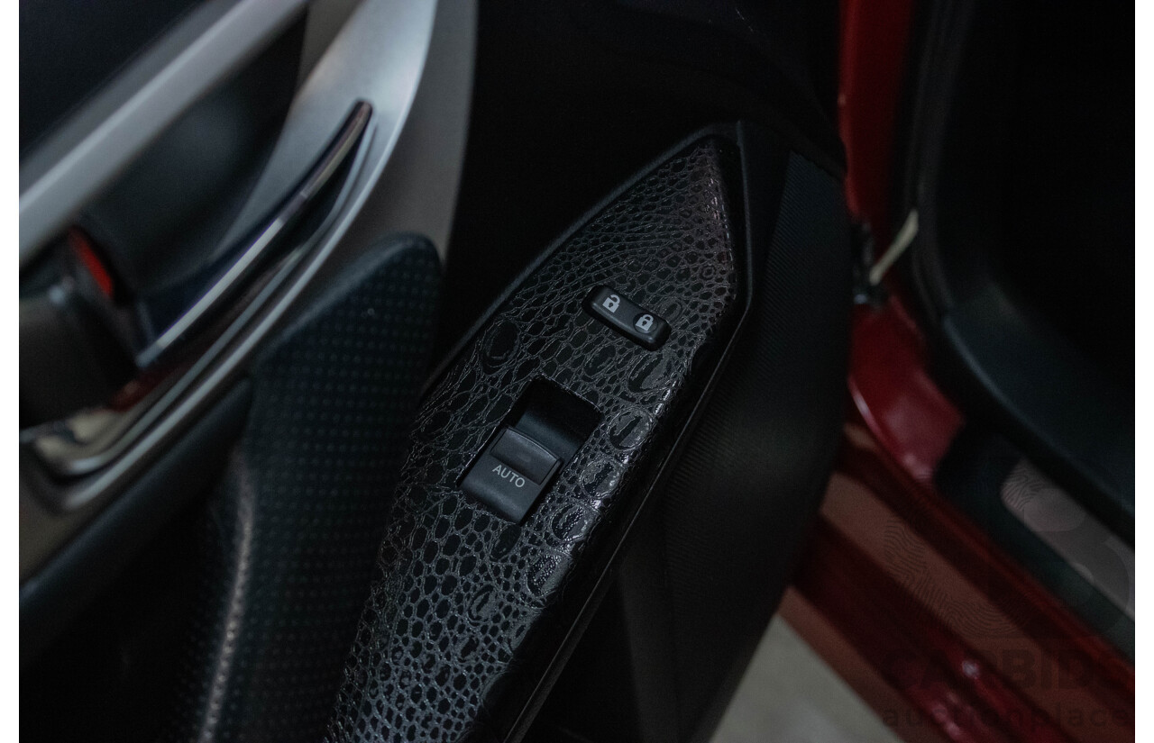 4/2012 Lexus CT200h Hybrid F-Sport ZWA10R 5d Hatchback Red 1.8L