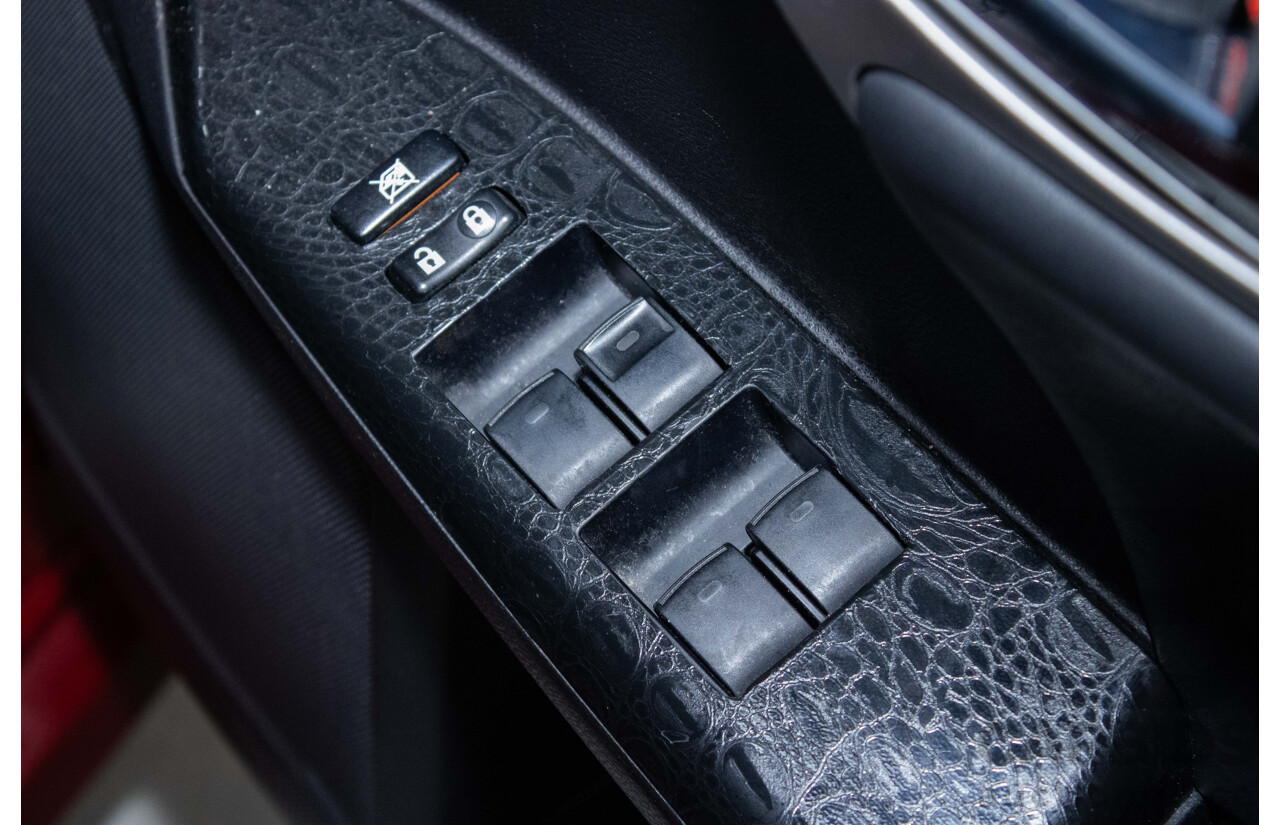 4/2012 Lexus CT200h Hybrid F-Sport ZWA10R 5d Hatchback Red 1.8L