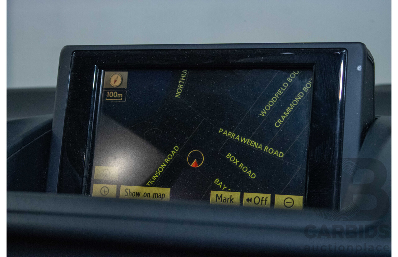 4/2012 Lexus CT200h Hybrid F-Sport ZWA10R 5d Hatchback Red 1.8L