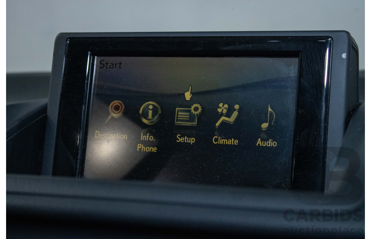 4/2012 Lexus CT200h Hybrid F-Sport ZWA10R 5d Hatchback Red 1.8L