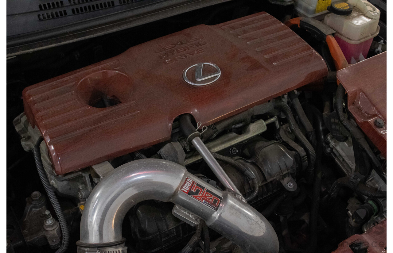 4/2012 Lexus CT200h Hybrid F-Sport ZWA10R 5d Hatchback Red 1.8L