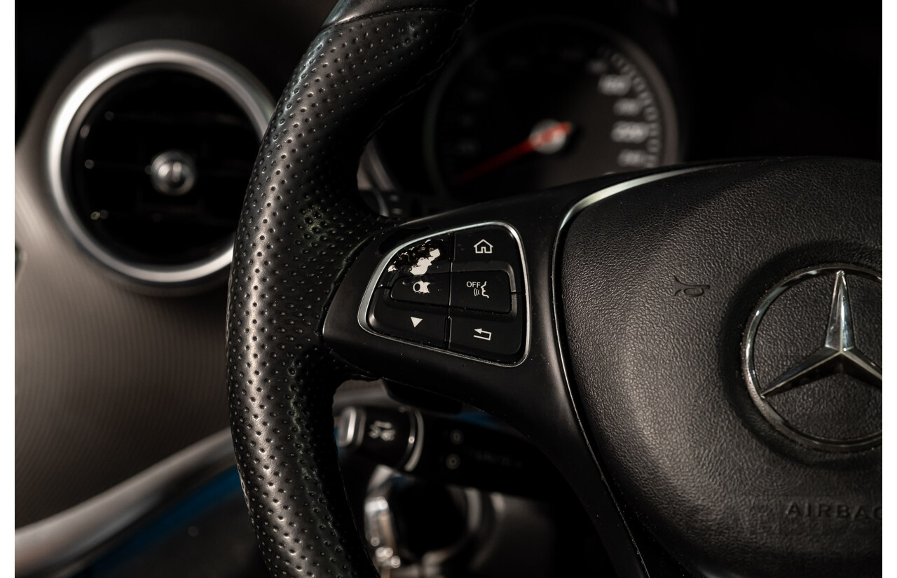 9/2018 Mercedes Benz V250d Avantgarde 447 4d Wagon Obsidian Black Metallic Turbo Diesel2.1L