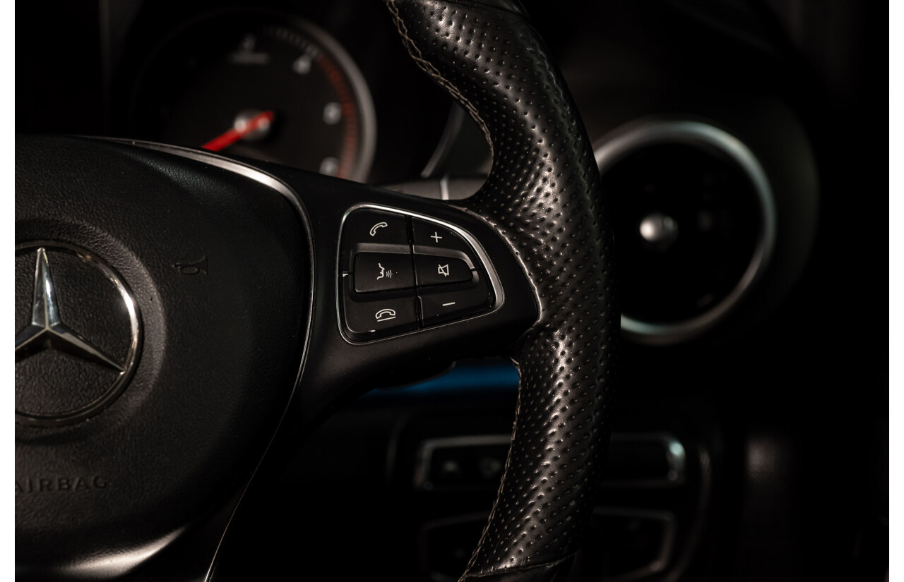 9/2018 Mercedes Benz V250d Avantgarde 447 4d Wagon Obsidian Black Metallic Turbo Diesel2.1L