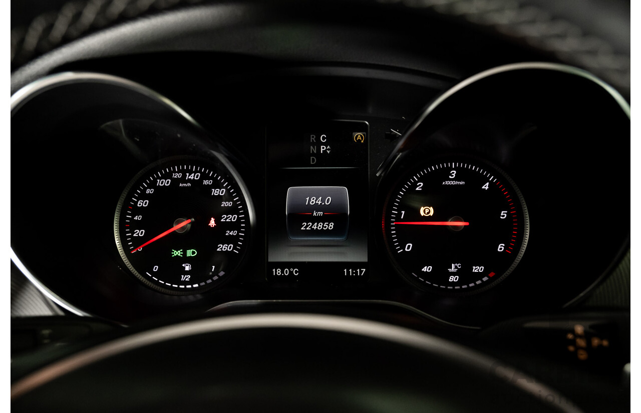 9/2018 Mercedes Benz V250d Avantgarde 447 4d Wagon Obsidian Black Metallic Turbo Diesel2.1L