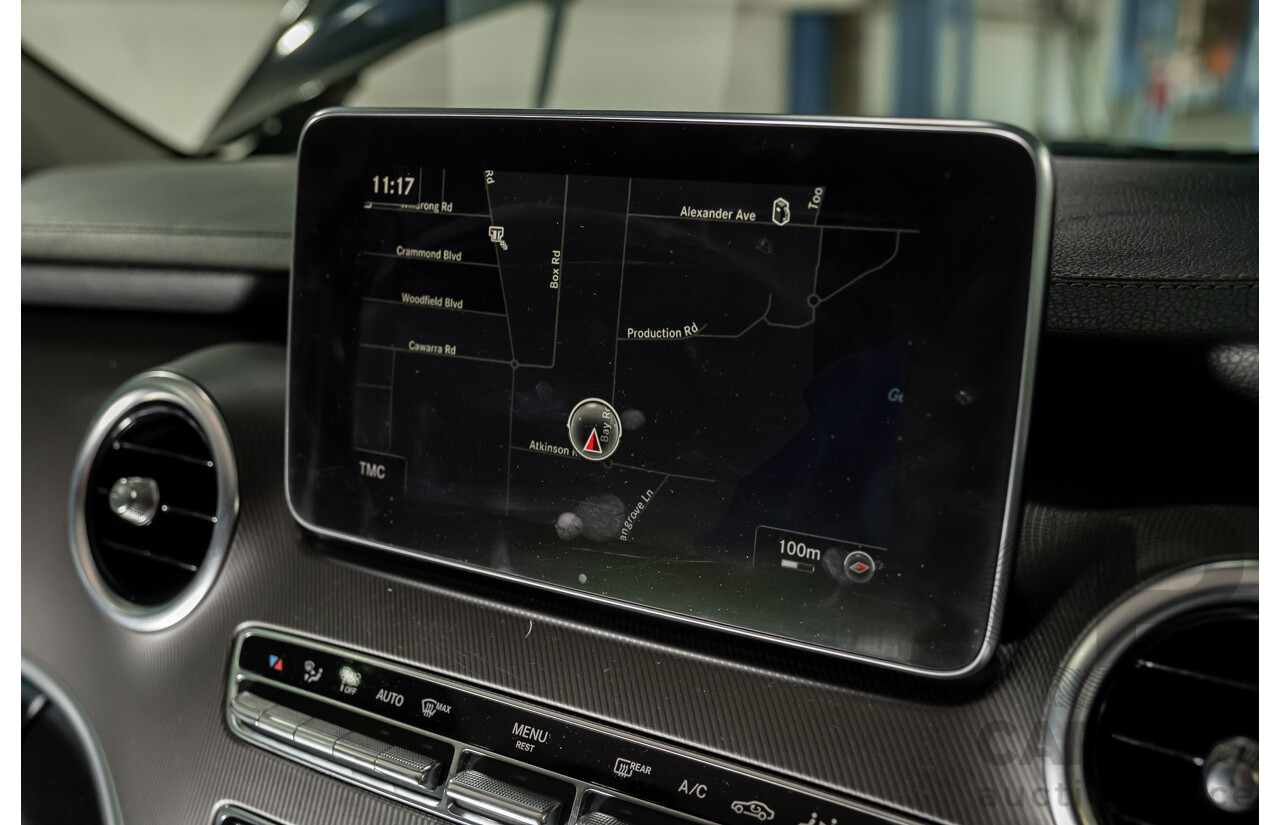 9/2018 Mercedes Benz V250d Avantgarde 447 4d Wagon Obsidian Black Metallic Turbo Diesel2.1L