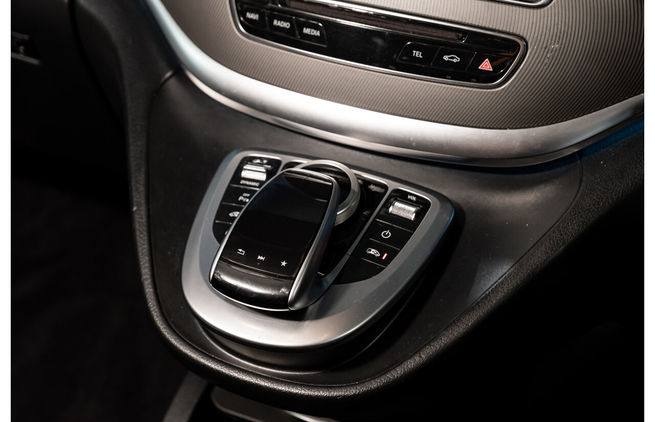 9/2018 Mercedes Benz V250d Avantgarde 447 4d Wagon Obsidian Black Metallic Turbo Diesel2.1L