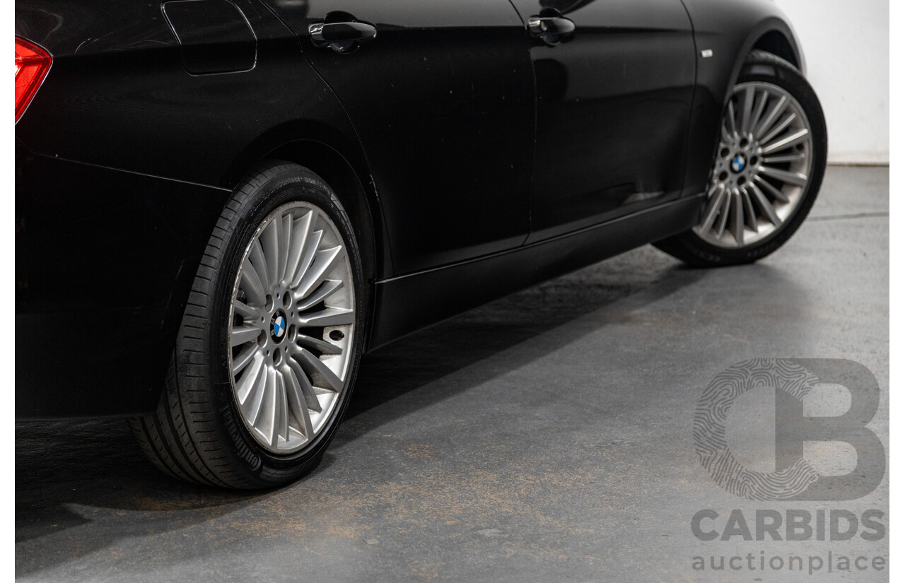 5/2013 BMW 328i Luxury Line F30 4d Sedan Metallic Black Turbo 2.0L