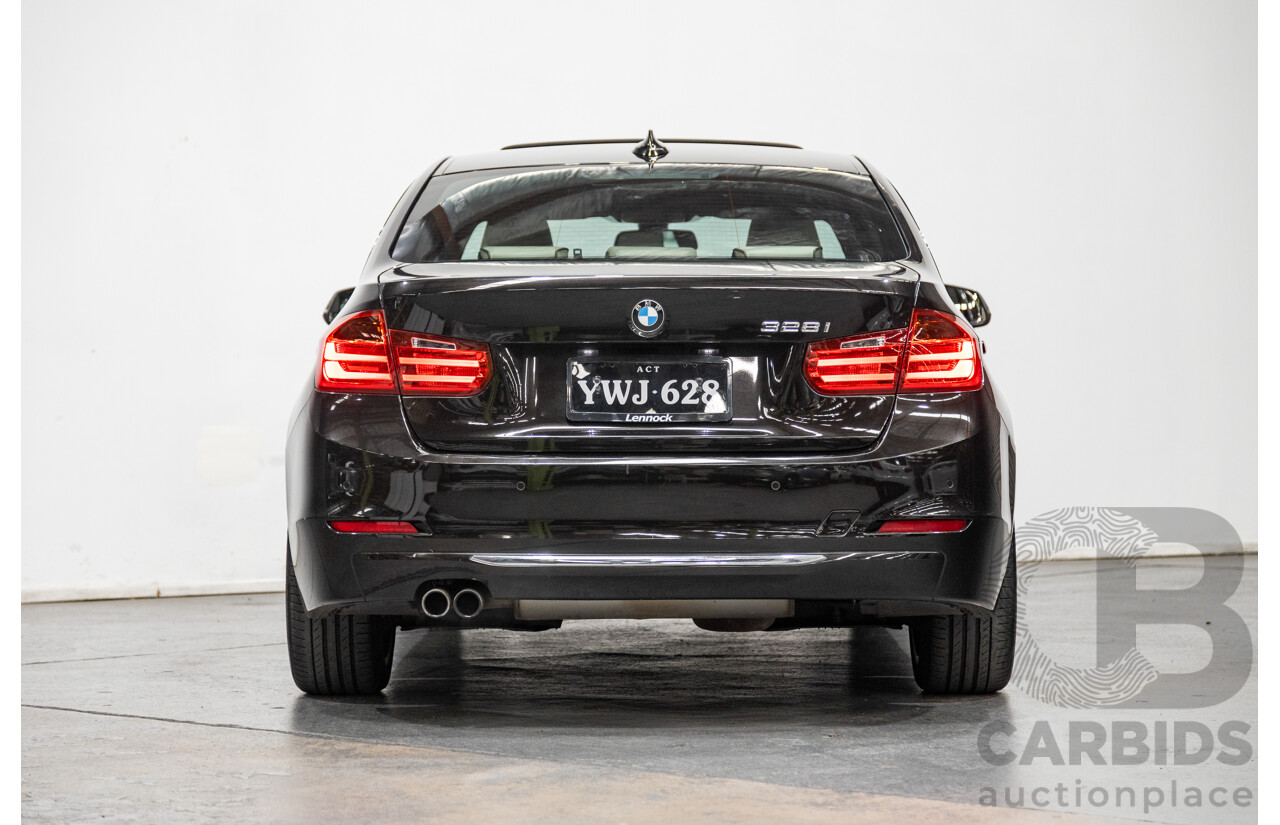 5/2013 BMW 328i Luxury Line F30 4d Sedan Metallic Black Turbo 2.0L