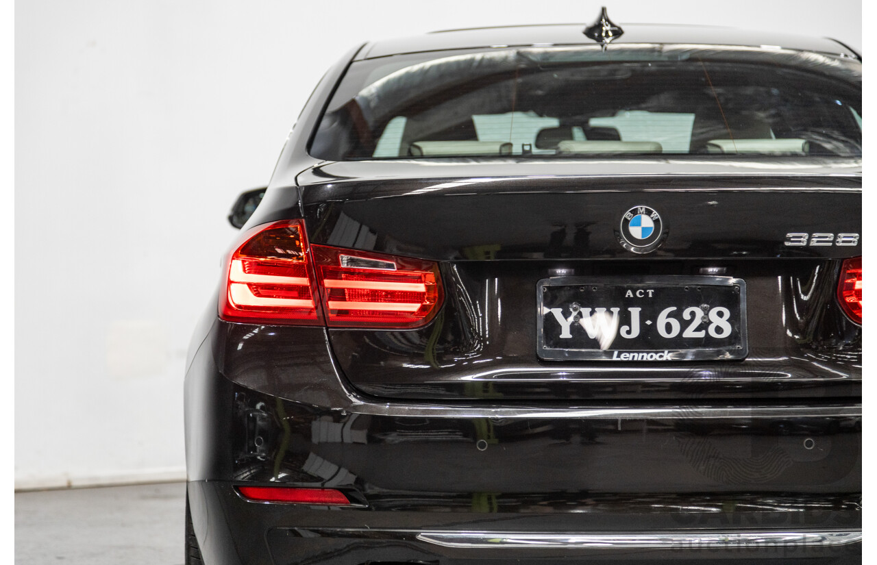 5/2013 BMW 328i Luxury Line F30 4d Sedan Metallic Black Turbo 2.0L