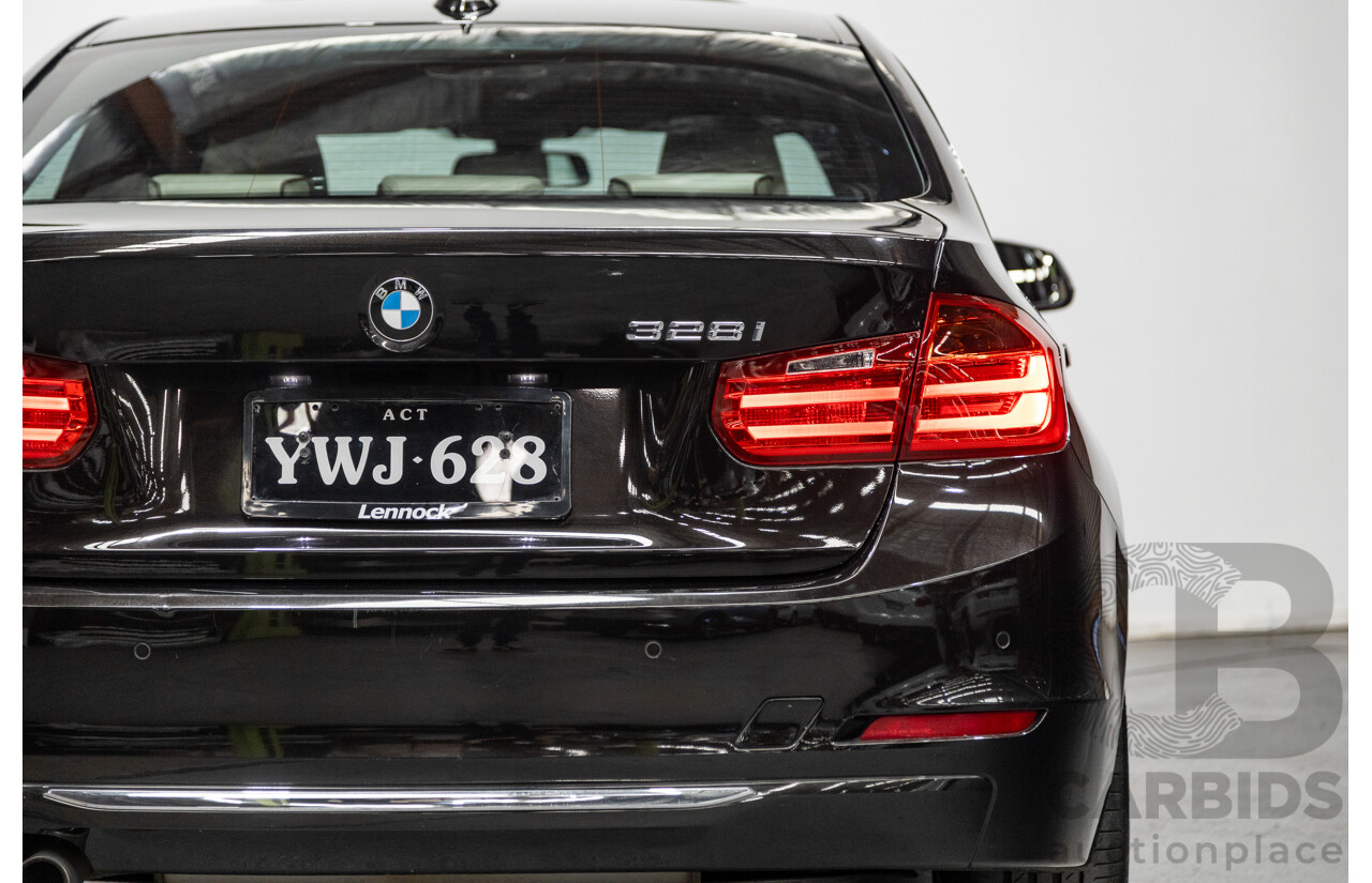 5/2013 BMW 328i Luxury Line F30 4d Sedan Metallic Black Turbo 2.0L