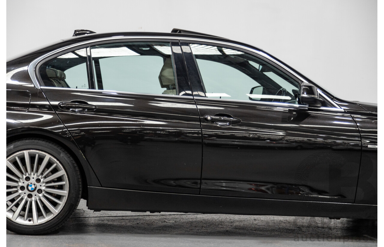5/2013 BMW 328i Luxury Line F30 4d Sedan Metallic Black Turbo 2.0L