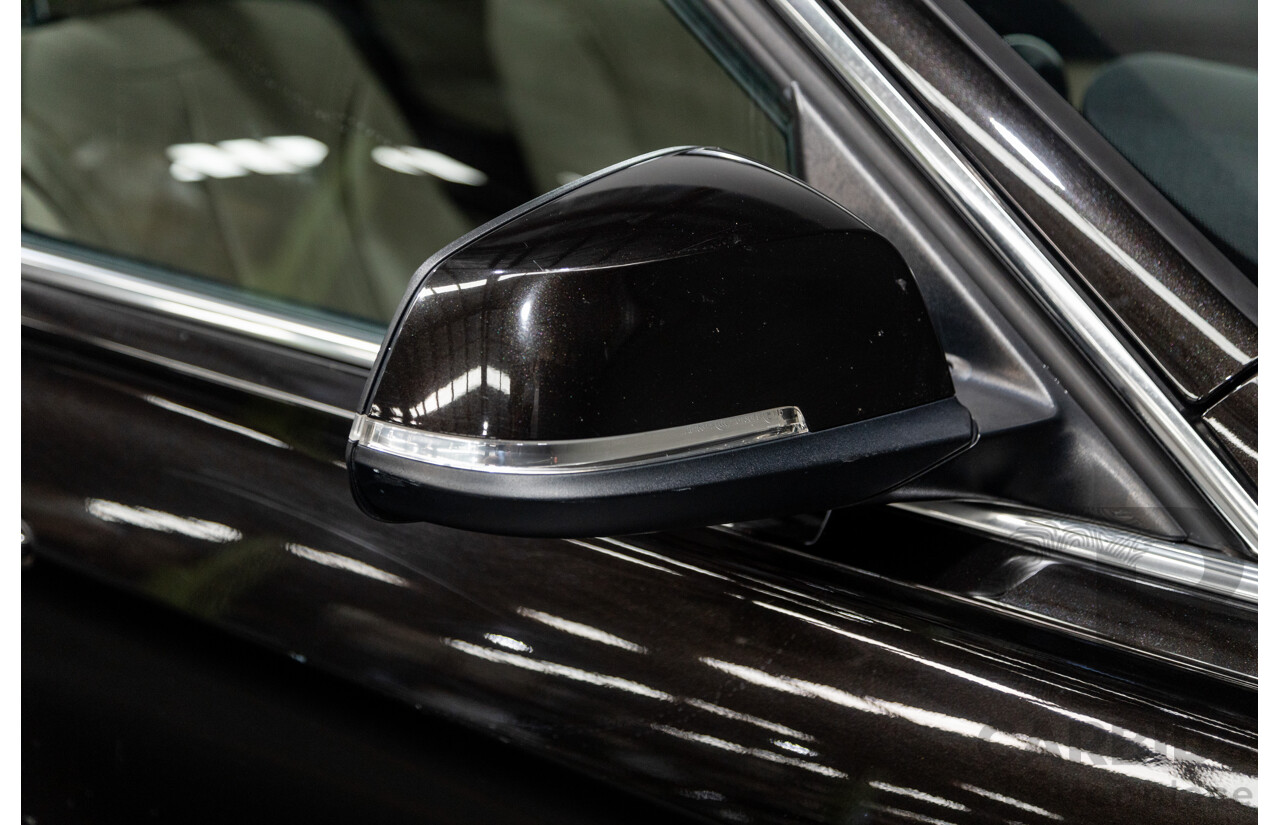 5/2013 BMW 328i Luxury Line F30 4d Sedan Metallic Black Turbo 2.0L