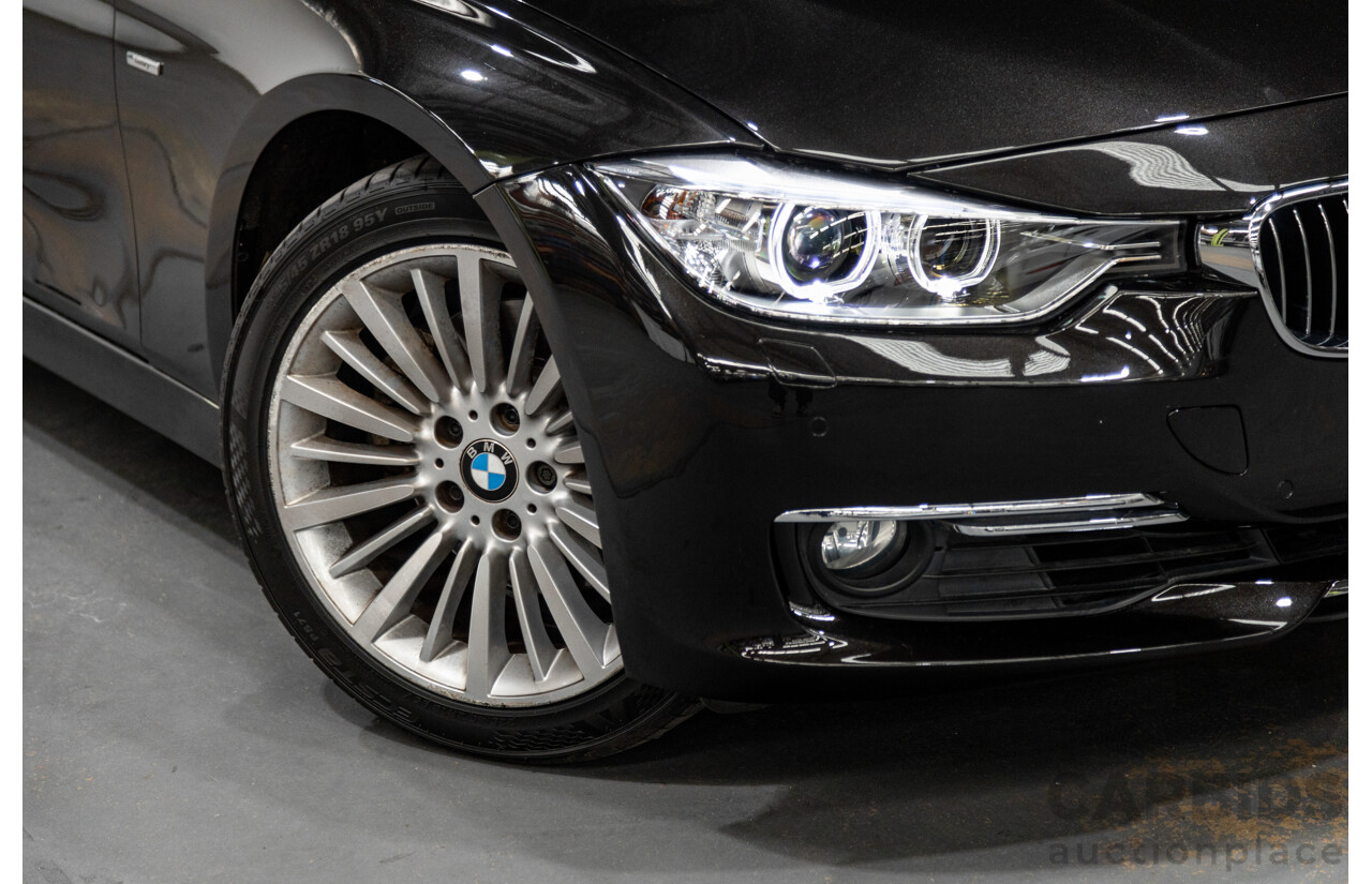 5/2013 BMW 328i Luxury Line F30 4d Sedan Metallic Black Turbo 2.0L