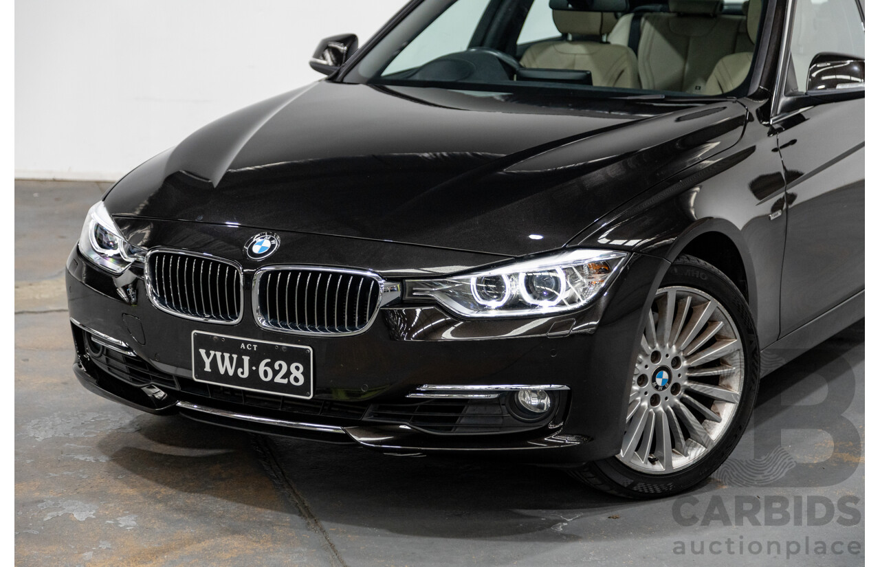 5/2013 BMW 328i Luxury Line F30 4d Sedan Metallic Black Turbo 2.0L