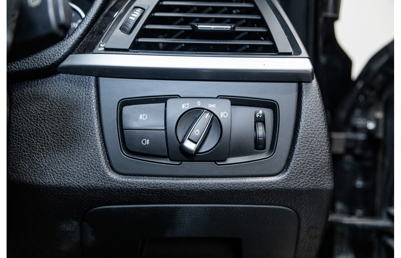 5/2013 BMW 328i Luxury Line F30 4d Sedan Metallic Black Turbo 2.0L