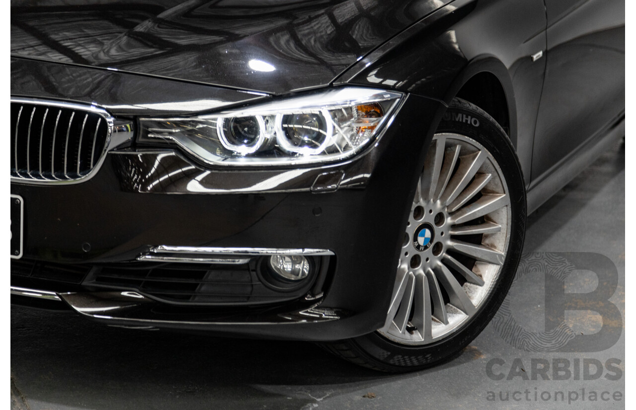 5/2013 BMW 328i Luxury Line F30 4d Sedan Metallic Black Turbo 2.0L