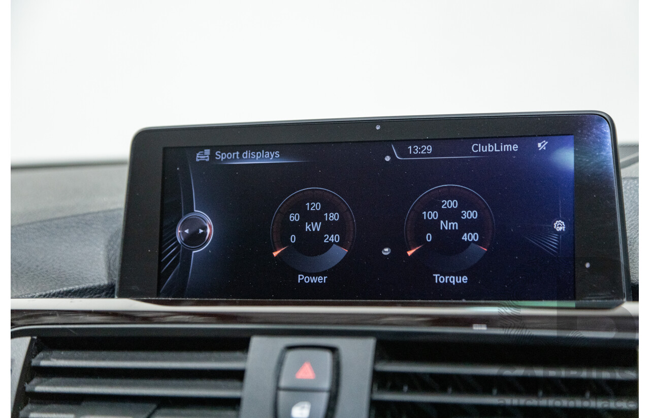 5/2013 BMW 328i Luxury Line F30 4d Sedan Metallic Black Turbo 2.0L