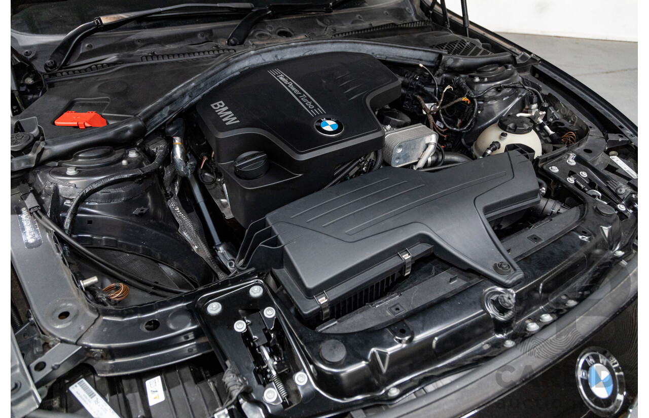 5/2013 BMW 328i Luxury Line F30 4d Sedan Metallic Black Turbo 2.0L