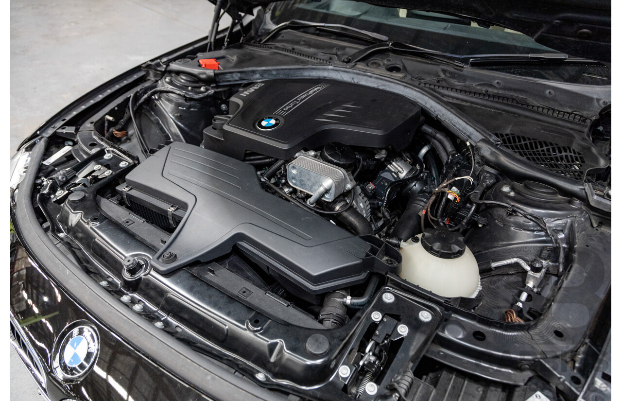 5/2013 BMW 328i Luxury Line F30 4d Sedan Metallic Black Turbo 2.0L