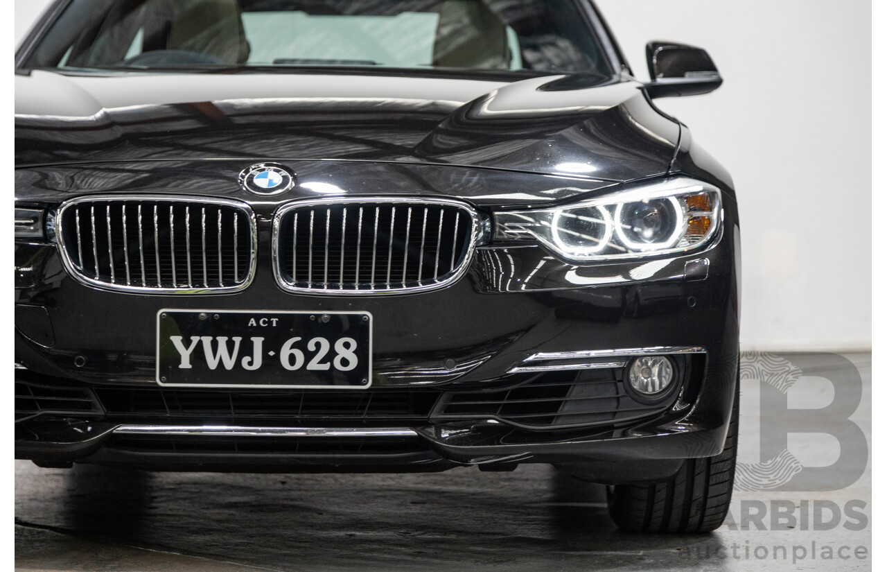 5/2013 BMW 328i Luxury Line F30 4d Sedan Metallic Black Turbo 2.0L