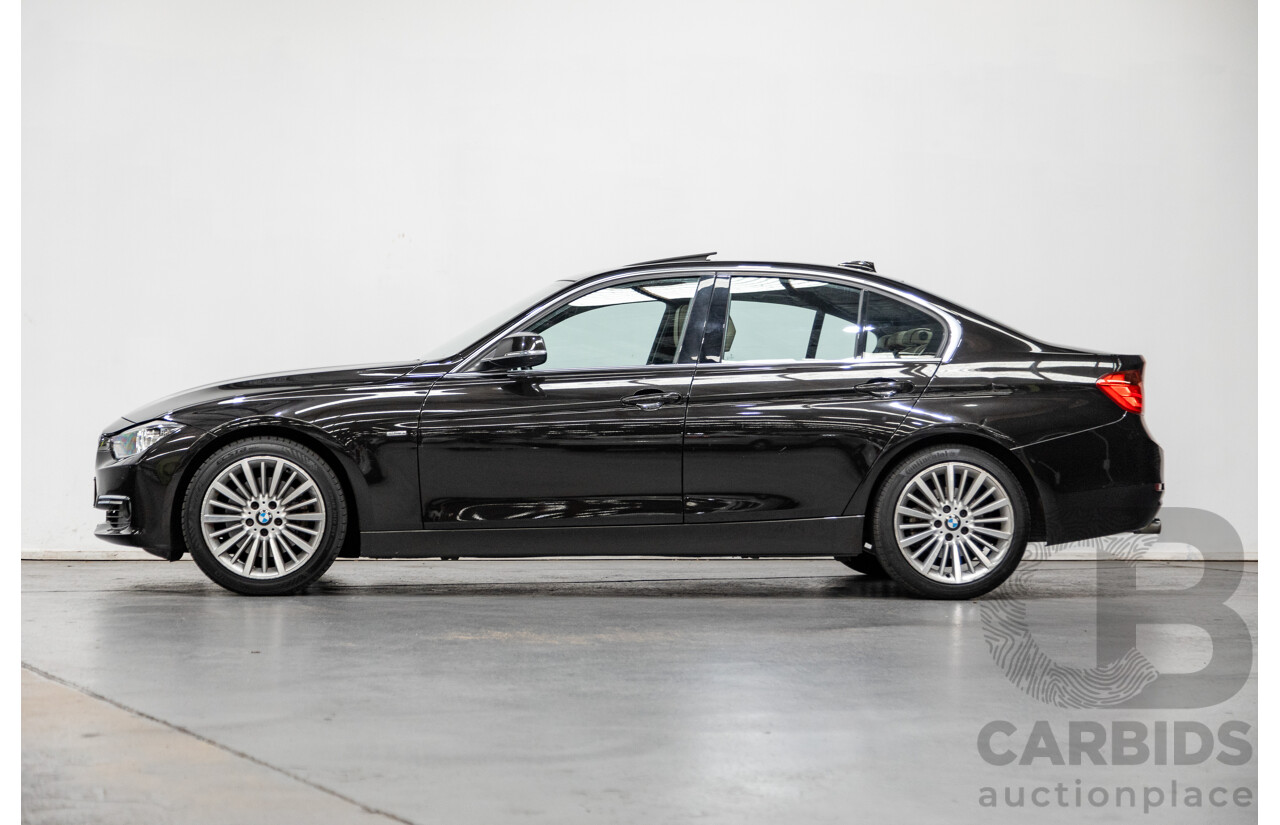 5/2013 BMW 328i Luxury Line F30 4d Sedan Metallic Black Turbo 2.0L