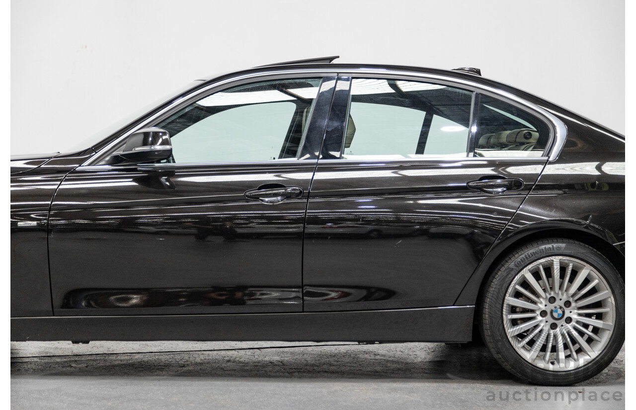 5/2013 BMW 328i Luxury Line F30 4d Sedan Metallic Black Turbo 2.0L